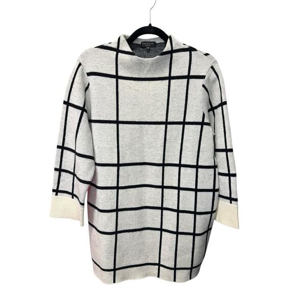 Rag & Bone Mallori Tunic Sweater Small Grey 100% Wool - Picture 3 of 15